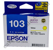Genuine Epson 103N Yellow Ink Cartridge
