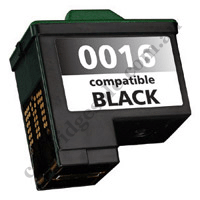 A Remanufactured Lexmark 16 (10N0016) Black Ink Cartridge