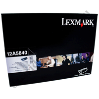 Genuine Lexmark 12A5840 Black Toner Cartridge
