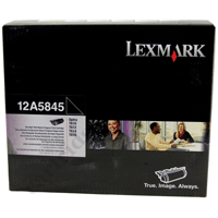 Genuine Lexmark 12A5845 Black Toner Cartridge