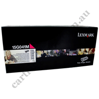Genuine Lexmark 15G041M Magenta Toner Cartridge