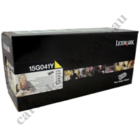Genuine Lexmark 15G042Y High Yield Yellow Toner Cartridge