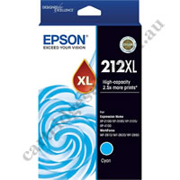 Genuine Epson T02X292/212XL High Yield Cyan Ink Cartridge