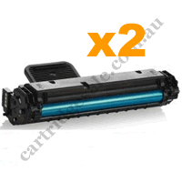 2 x Compatible Toner Cartridges for Samsung MLTD117S