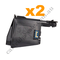 2 x Compatible Kyocera TK1129 Black Toner Cartridge