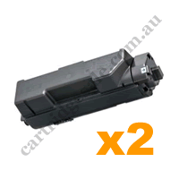 2 x Compatible Kyocera TK1164 Black Toner Cartridge