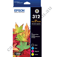 Genuine Epson 312 B/C/M/Y Value Pack