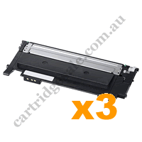 3 x Compatible Samsung CLTK404S Black Toner Cartridge