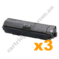 3 x Compatible Kyocera TK1184 Black Toner Cartridge