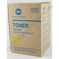 Genuine Minolta 4053503 Yellow Copier Toner