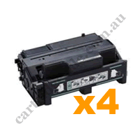 4 x Compatible Lanier 406517 Black Toner Cartridge