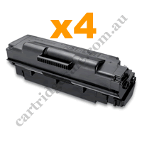 4 x Compatible Toner Cartridges for Samsung MLTD307L  - 15,000 p