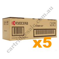 5 x Geunine Kyocera T3164 Black Toner Cartridge