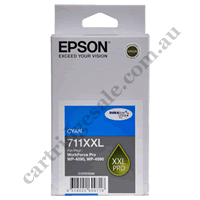 Genuine Epson 711XXL Cyan Ink Cartridge