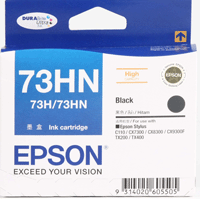 Genuine Epson 73HN Black Cartridge Twin Pack