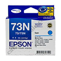 Genuine Epson T0732/73N Cyan Ink Cartridge