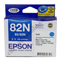 Genuine Epson T0822/82N Cyan Ink Cartridge