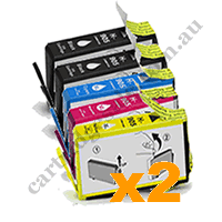 10 x Compatible HP 905XLBK/C/M/Y Ink Cartridges (4B,2C,2M,2Y)