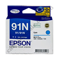 Genuine Epson T0912/91N Cyan Ink Cartridge