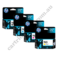 A Set Genuine HP 965 B/C/M/Y Ink Cartridges