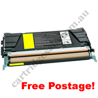 A Remanufactured Lexmark C5220YS Yellow Toner Cartridge