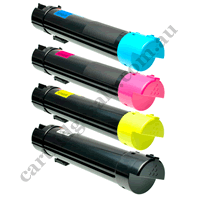 A Set Compatible Dell C5765 C5765DN Toner Cartridges B/C/M/Y