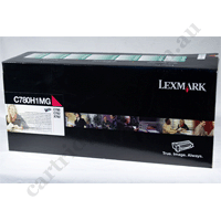 Genuine Lexmark C780H1MG High Yield Magenta Toner Cartridge