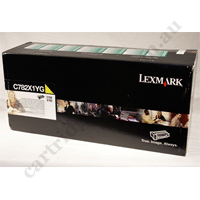 Genuine Lexmark C782X1YG Extra High Yield Yellow Toner Cartridge