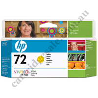 Genuine HP 72 Yellow (C9373A) Ink Cartridge - 130ml