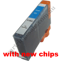 Compatible HP 564XLC (CB323WA) Ink Cartridge New Chip