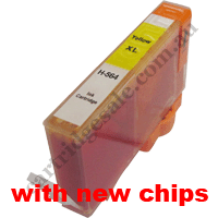 Compatible HP 564XL Yellow (CB325WA) Ink Cartridge New Chip