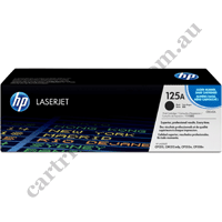 Genuine HP 125A Black Toner Cartridge CB540A