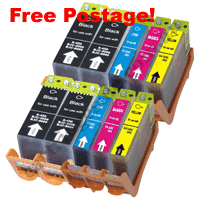 Any 10 Compatible Canon BCI3e Ink Cartridges
