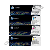 A Set Genuine HP CF210X CF211A-CF213A Toner Cartridges B/C/M/Y