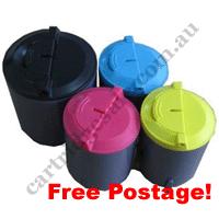 A Set Compatible Toner Cartridges for Samsung CLP300A B/C/M/Y