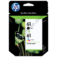 Genuine HP 61 Black and Colour Combo Pack CR311A