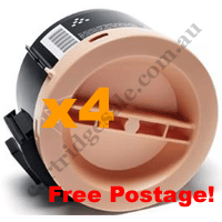 4 x Compatible Xerox CT201610 Black Toner Cartridge High Yield
