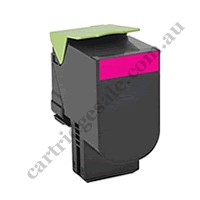 Compatible Lexmark 80C8SM0 808SM STD Magenta Toner Cartridge