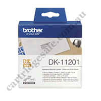 Genuine Brother DK11201 White Label Roll 29mm x 90mm