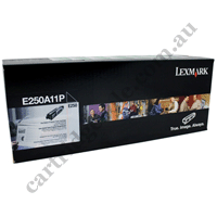Genuine Lexmark E250A11P Black Toner Cartridge