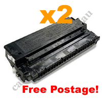 2 x Compatible Canon E30 / E31 Black Toner Cartridge Free Postag