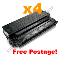 4 x Compatible Canon E30 / E31 Black Toner Cartridge Free Postag