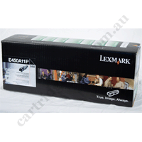 Genuine Lexmark E450A11P Black Toner Cartridge