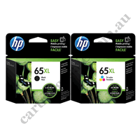 Genuine HP 65XL Black and Colour Combo Pack