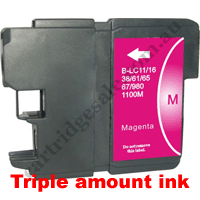 Compatible Brother LC38M Magenta Ink Cartridge High Yield