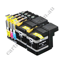 2 Black + 1 of each Colour Com LC139XL 135XL High Yield + Free P