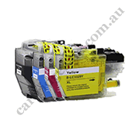 A Set Compatible Brother LC3329XL BK/C/M/Y Ink Cartridges