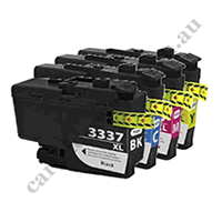 A Set Compatible Brother LC3337 BK/C/M/Y Ink Cartridges