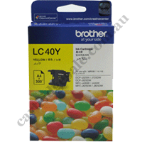 Genuine Brother LC40Y Yellow Ink Cartridge