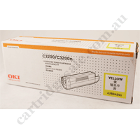 Genuine Oki 42804541 Yellow Toner Cartridge High Capacity